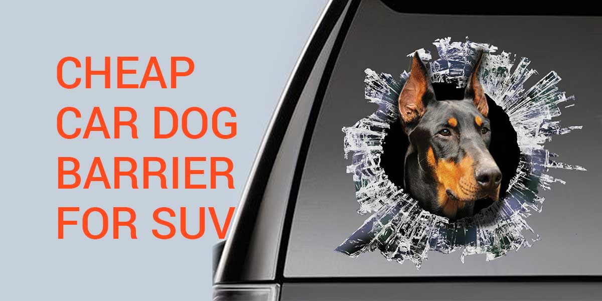 cheap car dog barrier SUV